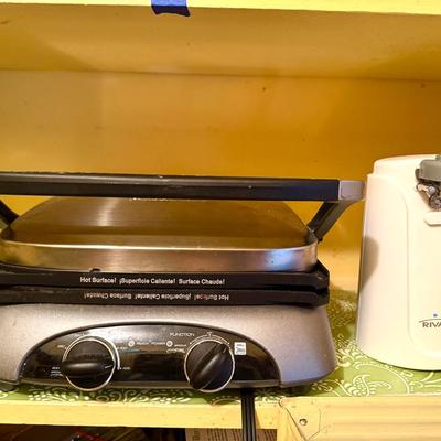 Farberware Griddle & Rival Can Opener 