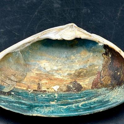 Painted Seashell