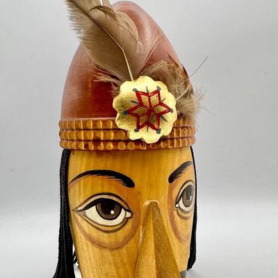Signed Wood Carving from Romania