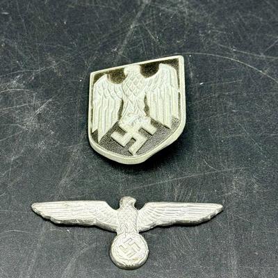 (2) Germany WWII Pins