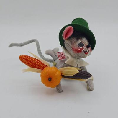 Annalee Pilgrim Mouse Doll Thanksgiving Themed