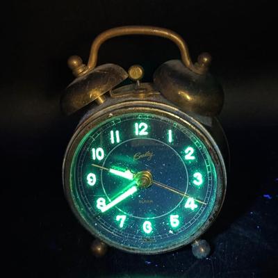 vintage Bradley alarm clock