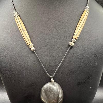 Stone & Bead Jewelry Necklace