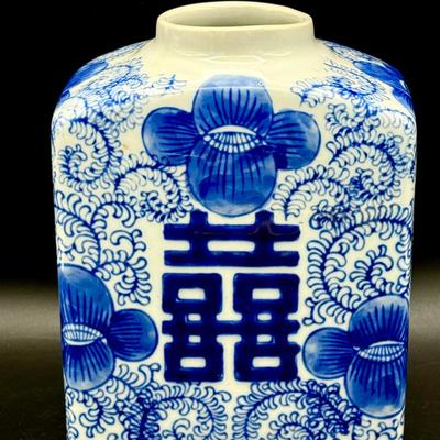 Blue & White Jar