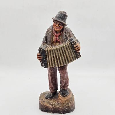 Accordion Man Figurine