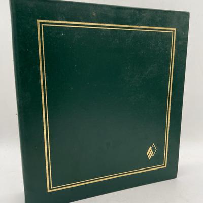 Collection Book Filled with Old Coins & Currency