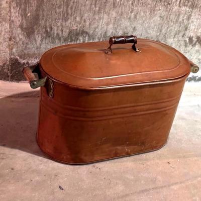 Copper Handled Tub #1