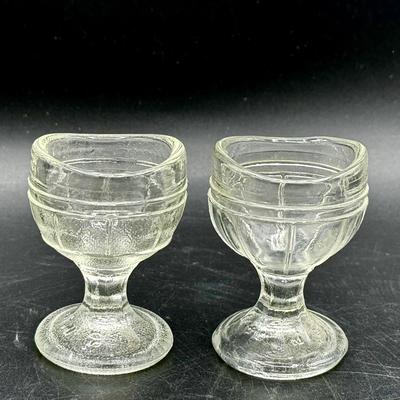 (2) Vintage Eye Cups