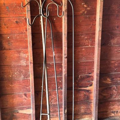(4) Tall Shepard Hooks 