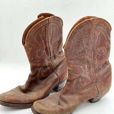 Children’s Cowboy Boots Brown