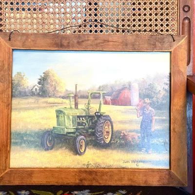 Judy Richardson John Deere Print 