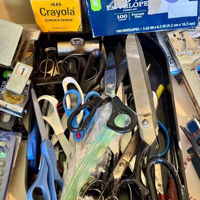 Office Supply Lot Feat. Vintage Dynamo Label Maker