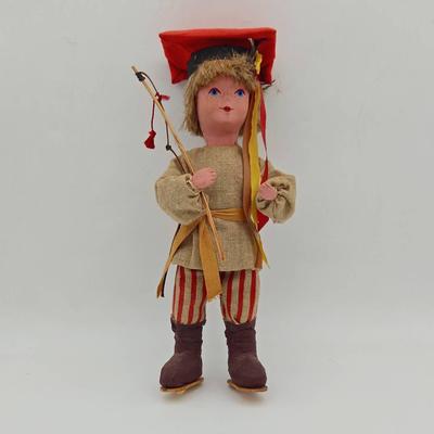 Polish Paper Mache Doll