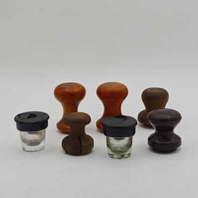Inkwells & Stamps Lot
