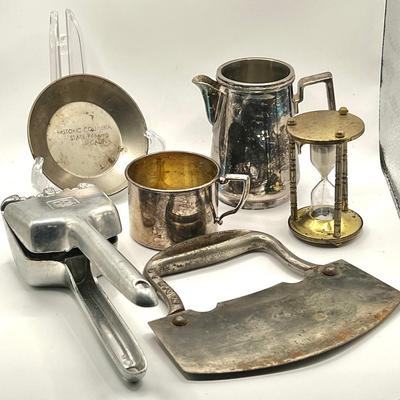 Mixed Metals including Silver Plate