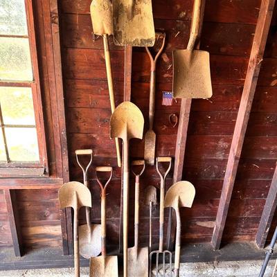 Wall Of Shovels 