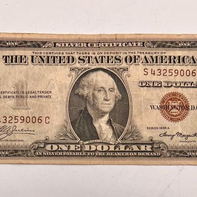 1935 Silver Certificate