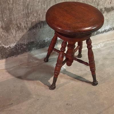 Chas. Parker - Piano Stool 