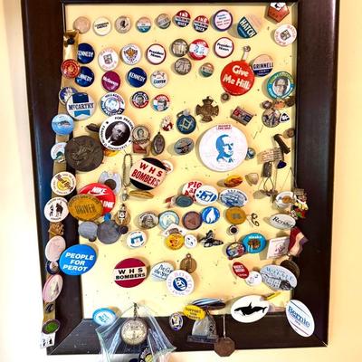 Political Pins & More Lot