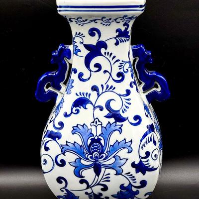Blue & White Vase