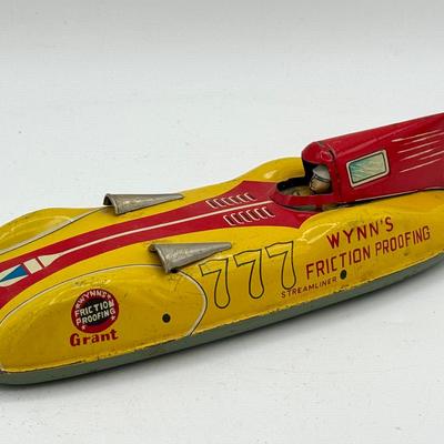Wynn's Streamliner 777 Tin Friction Car