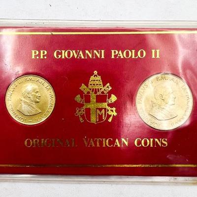 P.P. GIOVANNI PAOLO II ORIGINAL VATICAN COIN SET