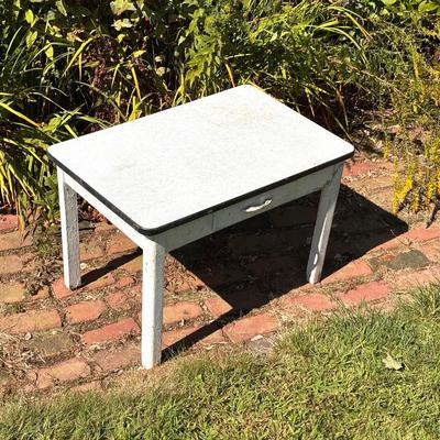 Vinyl Top Coffee Table