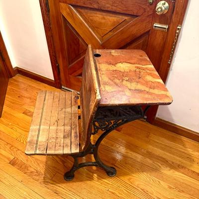 Antique School Desk
