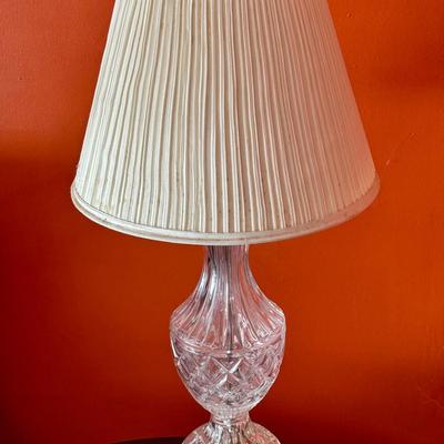 Vintage Crystal Table Lamp