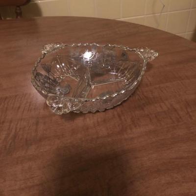Sale Photo Thumbnail #45: Vintage Silver City divided serving dish