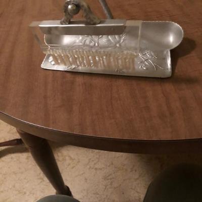 Sale Photo Thumbnail #21: Everlasting Forged Aluminum Crumb catcher with lucite brush