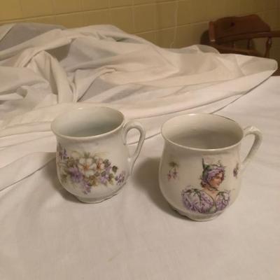 Sale Photo Thumbnail #38: Two antique/vintage mugs