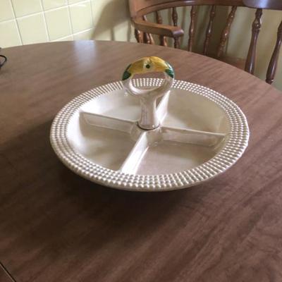 Sale Photo Thumbnail #24: Vintage Maruhon Ware divided serving dish, vintage Hapanese