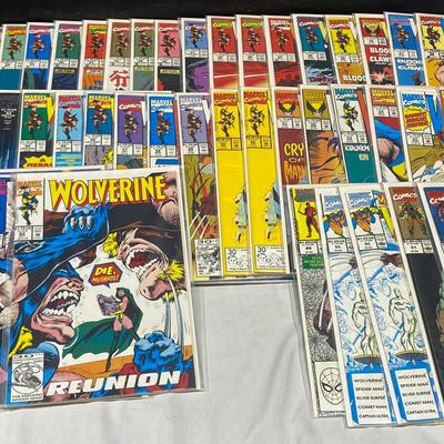 Vintage Marvel Comics 1988 Wolverine & More!