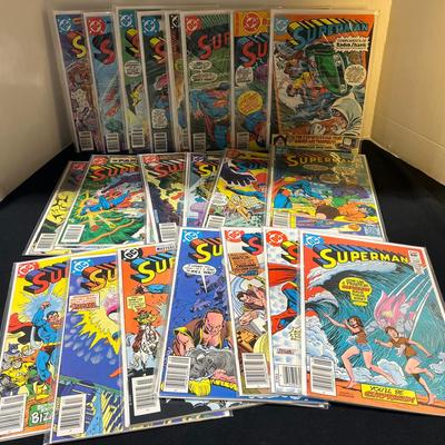 Vintage Superman Comic Book Collection 
