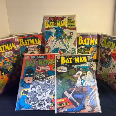 Vintage 1962-68 Batman DC Comics