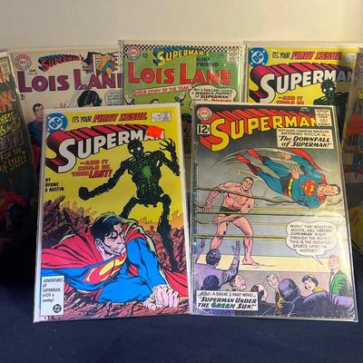 Vintage 70s-80s Superman DC Comics