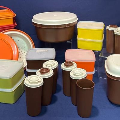 Brand New Vintage Tupperware- Festive Fall Colors