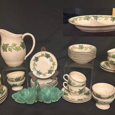 Franciscan Ivy Dishware – As Seen on I Love Lucy – 26 Pc. Set w/ Pitcher, Bowls & More