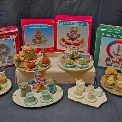 1995–1997 Collectible Miniature Tea Sets – Young’s, Wong’s, Trippie’s & Kirkland’s