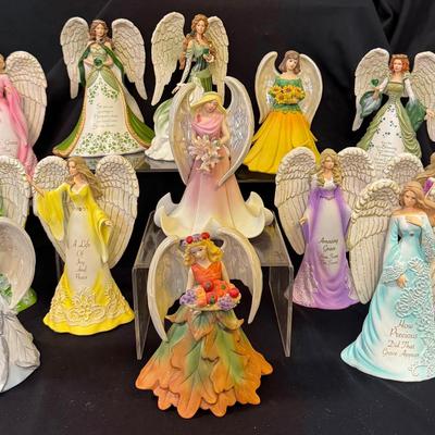 Thomas Kinkades Amazing Grace Angels and Avon Angels Collections 