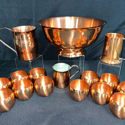 Coppercraft Guild Assorted Dishes 