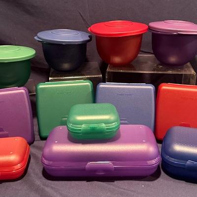 Brand New Tupperware- Jewel Toned