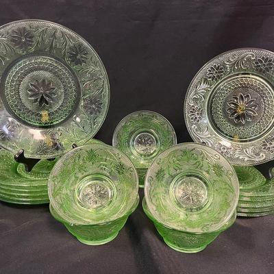 Tiara Chantilly Dinner Plates, Bowls, Salad Plates