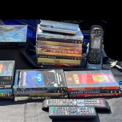 Blueray 3D DVD Player, Assortment Of DVDs, And More Home Electronics 