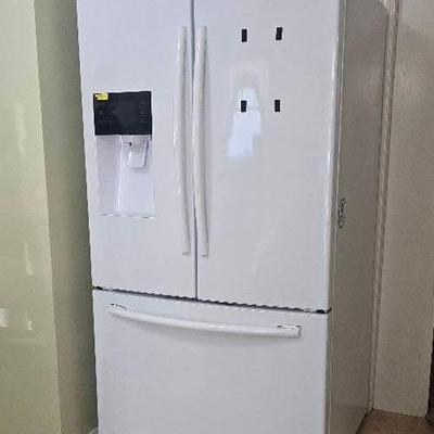 SAMSUNG 2 Door 1 Drawer Refrigerator/Freezer RF253BEAEWW/AA 