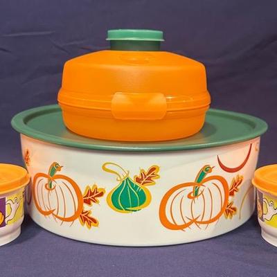 Brand New Vintage Tupperware- Fall And Halloween 