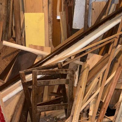 Piles of wood