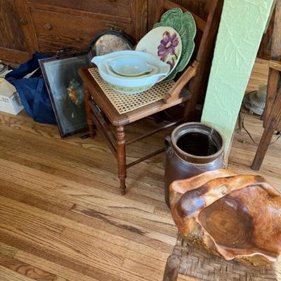 Vintage and collectibles throughout