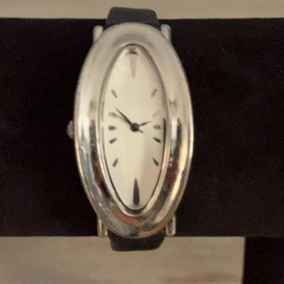 Robert Lee Morris Women’s Sterling Silver Wristwatch